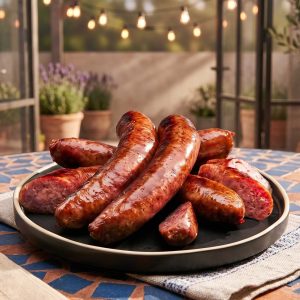 Smoked Link Sandwich Plate (pan of 30 pcs Texan Hot Link)